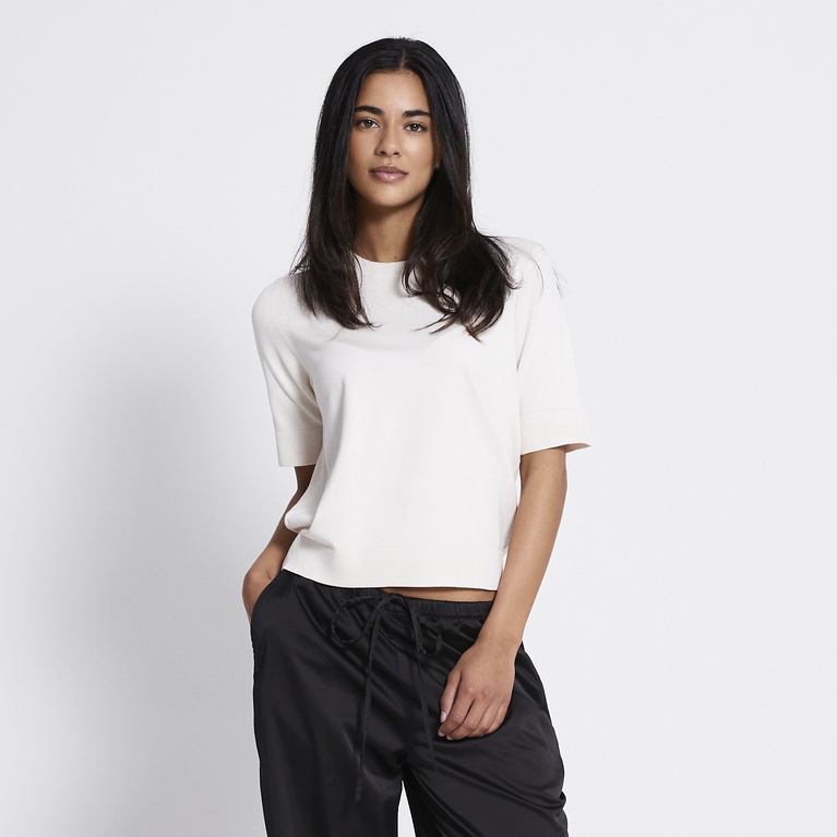 Fine-knit tee "Ada"